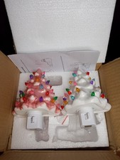 Brightown 2 Ceramic Christmas Tree Nightlights 6
