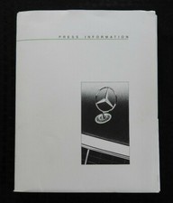 1994 MERCEDES-BENZ SL320 SL500 SL600 S500 S600 S 320 350 500 PRESS KIT MINT picture