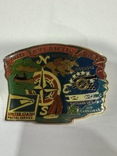 Vintage USPS Mid Atlantic Area Lapel Pin United States Postal Service Gold Tone picture