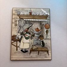 Vintage 1970s  Holly Hobby Wall Plaques 5.5