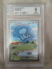 Pokemon TCG BGS 9 Bubble Mew Paldean Fates picture