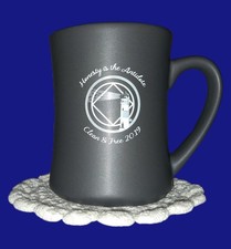 NARCOTICS ANONYMOUS Clean & Free 2019 Convention Mug OCEAN SHORES WA 1-1/4lbs picture