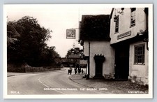 1953 Dorchester-on-Thames The George Hotel Frith's UK Postcard RPPC picture