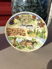 Vintage Arizona Souvenir Plate - 7” picture