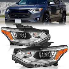 Hid/Xenon Headlight Assembly Set for 2018-2021 Chevy Traverse picture