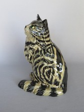 Rare Beswick England Grey Swiss Roll Cat 1867 ~ Beautiful picture