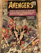 Marvel Comics The Avengers #12 Silver Age 1964 This Hostage Earth Comic picture