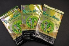 3 lot 2019 Cryptozoic Rick and Morty Season 2 Trading Cards Pack Factory Sealed picture