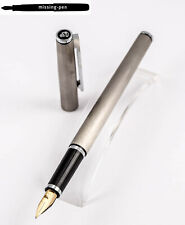 Pelikan P540 Signum Fountain Pen in Brushed Silver with 14K F-nib (1979 - 1987) picture