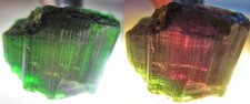 Big Usumbara Effect Chrome Tourmaline Rough From Tanzania. 30.0 Crt picture