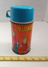 vintage 1969 Blondie Metal lunch box Thermos #2883 Dagwood King Features. picture