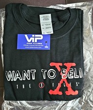 Rare Promo X Files IWTB Movie T Shirt Official VIP Fan Clubs Brand New Vintage picture