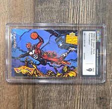 1992-93 Upper Deck Fanimation Agent 23 Michael Jordan #506 CGC 9 Graded Card picture