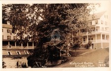 Lebanon Springs NY c1920 Historical Portion Columbia Hall RPPC Postcard COPY picture