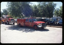 2009 Slide LACoFD Hansen Dam 2000 Ford Rescue Tender 103 Apparatus F0884 picture