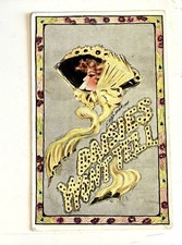Antique 1912 Postcard Cobb Shinn Daisies Won’t Tell Art Nouveau Floral Ephemera picture