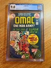 OMAC #2 Jack Kirby 1974 CGC 9.0 picture