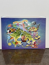 Disney 2026 Festival Of The Arts “The Map To Neverland” By Joey Chou Postcard. picture