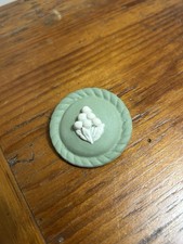 Theresa Rarig Jasperware Floral Button 2 inch picture