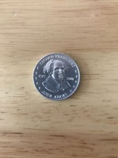 Shell’s Mr. President Coin Game John Adams Coin (1968) picture