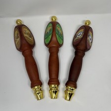 Lot Of 3 Sierra Nevada Wooden Beer Tap Handles 12.5” Bar Man Cave EUC picture