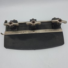 Vintage Reisner, Inc. 1975 Twirlit Senior CAST IRON Three Hole Punch, USA picture