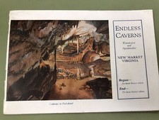 1927 Endless Caverns Booklet and 2 1930’s Natural Bridge brochures with maps.    picture