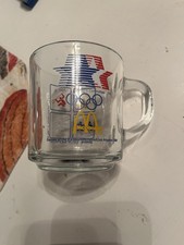 Vintage 1984 Olympics- McDonald's Promo Coffee Glass Mug picture