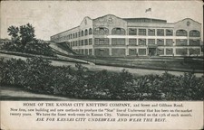 Kansas City, Missouri MO Home of the City Knitting Company Harrisonville Vintage picture