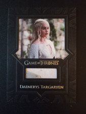 2017 Rittenhouse Game Of Thrones #VR3 Daenerys Targaryen 2 COLOR SSP Cape Relic picture