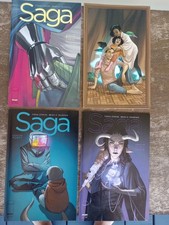 SAGA, 4 comic lot, #39,40,50,53, nrmt, beautiful condition  picture