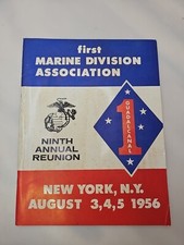 First Marine Division Ninth Annual Reunion 1956 New York  picture