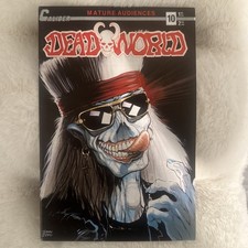 Deadworld 10 Caliber Press 1988 1st Appearance Of The Crow In Preview Back Cover picture