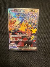 Pokémon TCG Pikachu EX 150/128 30th Anniversary SIR NM picture