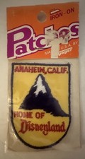 Rare Disneyland Vintage Patch Matterhorn Disneyland Anaheim California picture
