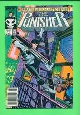 PUNISHER 1 1987 NM- 1st Ongoing Solo Series Marvel Comics NEWSSTAND Edition 1419 picture