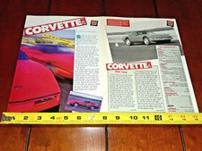 1990 CORVETTE ZR-1 ORIGINAL ARTICLE picture