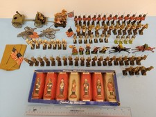 90 Pc. Collect. of Lineol Militaria and Related Items Largely from 1930s Germany picture