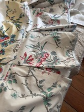 Vintage Brunschweig + Fils Locklin Plantation Chintz Queen Size Bed Skirt picture