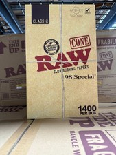 RAW Cones Classic 98 Special 1400 Count Bulk Box picture