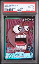 2025 ONE PIECE JAPANESE LIMITED CARD COLLECTION VOL.1 #021 PERONA PSA 10 picture