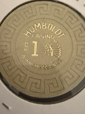 $1 Humboldt Casino Winnemucca NV Chip **Vintage** picture