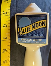 PROMO BEER TAP HANDLE BLUE MOON BELGIAN WHITE ALE GOLDEN COLORADO picture