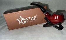 Goldenstar Gstar Nirvana Premium Wooden Pipe  With Display Pouch And Travel Box picture