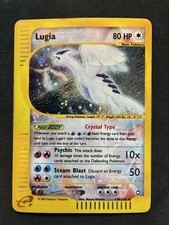 Pokémon Crystal Lugia Aquapolis Holo TCG Card 149/147  picture