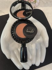 Vintage Benefit Glamourette Compact Hand Mirror, Blush Powder Lipstick 2002 RARE picture