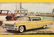 1959 Lincoln Landau Refrigerator  Magnet picture
