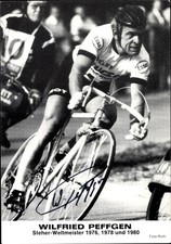 Photo cyclist Wilfried Peffgen, autograph, world champion... - 11447306 picture