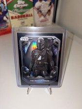 2026 Topps Chrome Star Wars The Mandalorian Cosmic Crystals COS-21 SSP Rare picture
