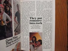 1971 TV Guide(KAREN CARPENTER/THE  CARPENTERS/DAN  BLOCKER/YOLANDA VELOZ/BONANZA picture